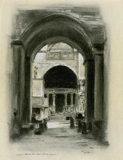Dentro San Marco, Venezia da Mortimer Ludington Menpes
